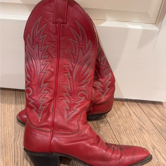 Red Western Cowboy Boots - Picture 6 of 6